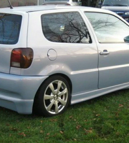 Стекло заднее правое Volkswagen Polo 6N1 AKK 2000 - миниатюра 2