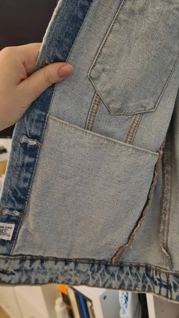 Джинсовая куртка Zara - миниатюра 2
