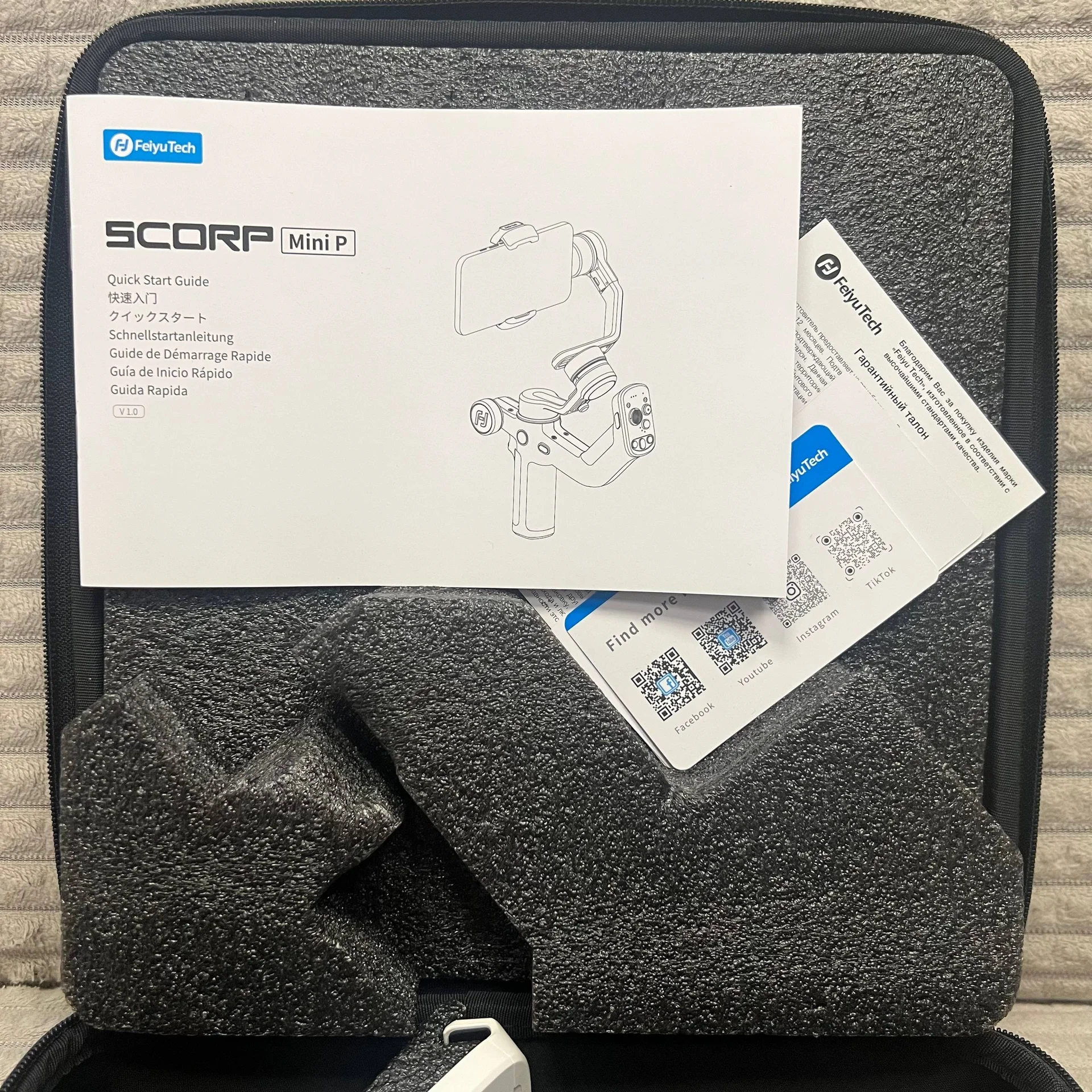 Стабилизатор FeiyuTech Scorp Mini P Kit - миниатюра 3