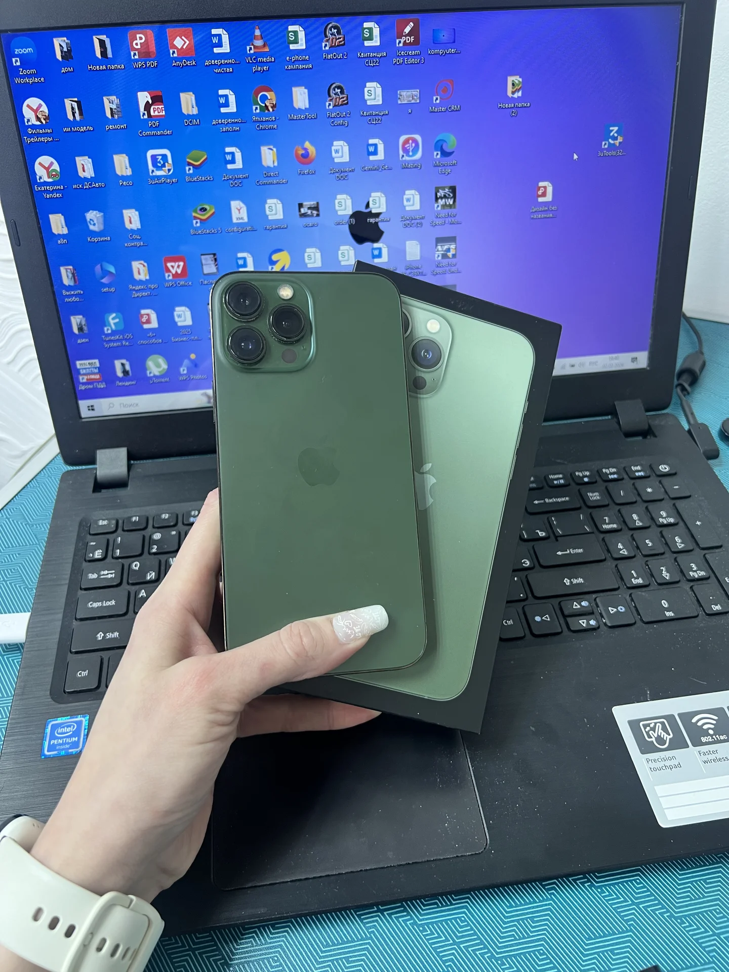 iPhone 13 Pro Max | 128 ГБ | Зелёный - изображение 1