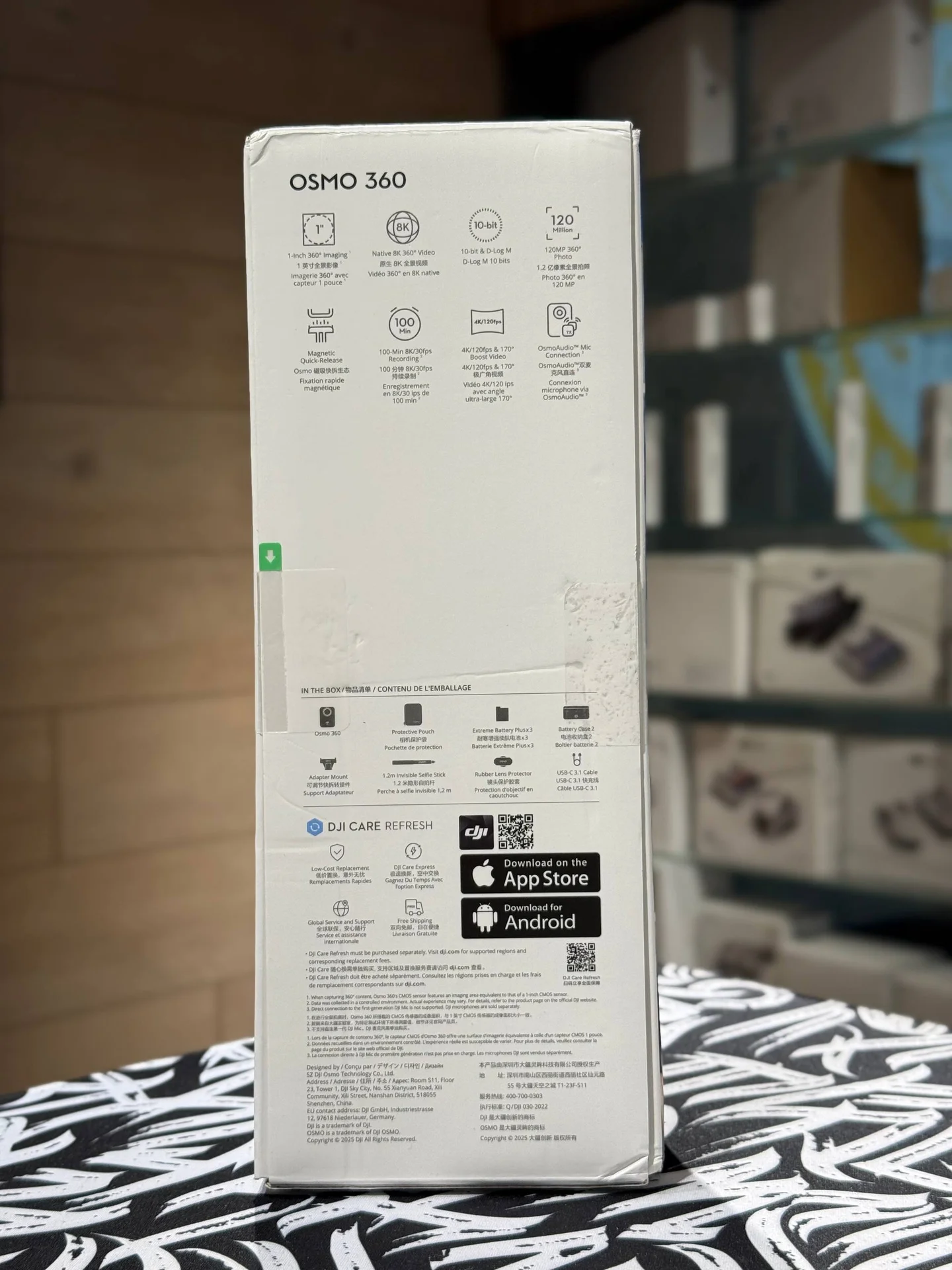 Экшн камера DJI Osmo 360 adventure combo - миниатюра 2