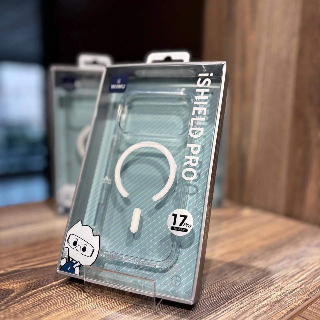 Прозрачный чехол WIWU Mag Safe на iPhone 17/17 pro/17 pro max - миниатюра 2
