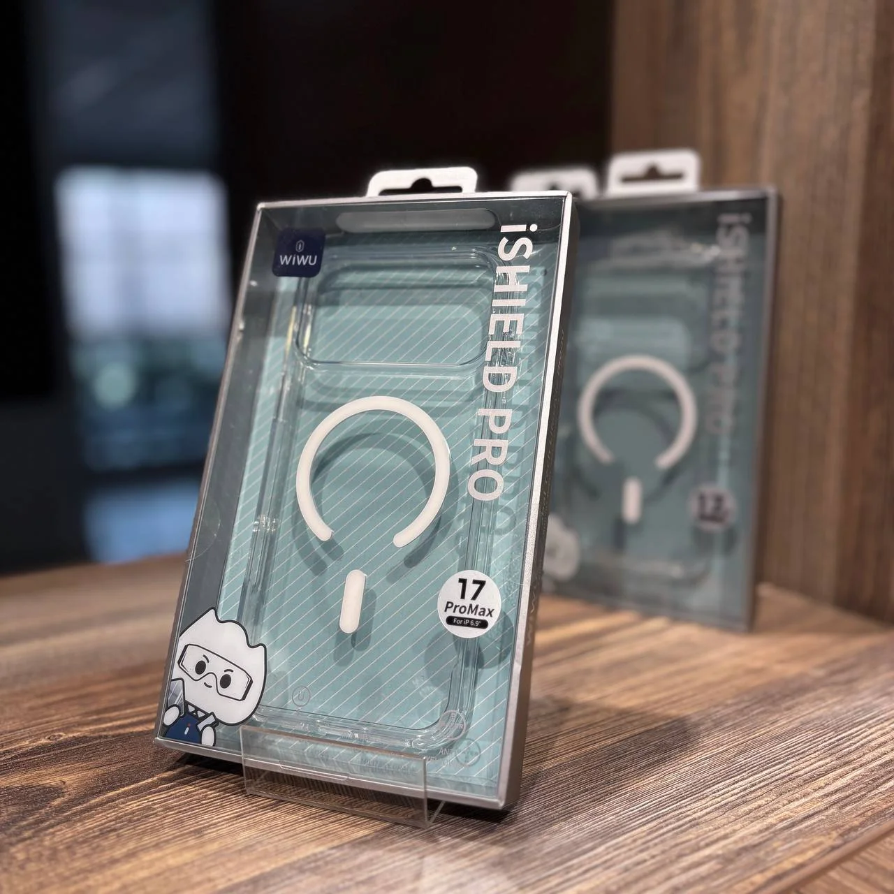 Прозрачный чехол WIWU Mag Safe на iPhone 17/17 pro/17 pro max - миниатюра 3