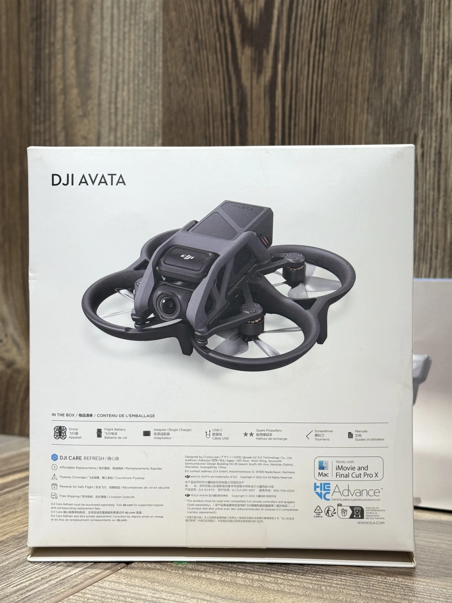 Комплект DJI Avata Fly More Combo DJI Integra - миниатюра 2