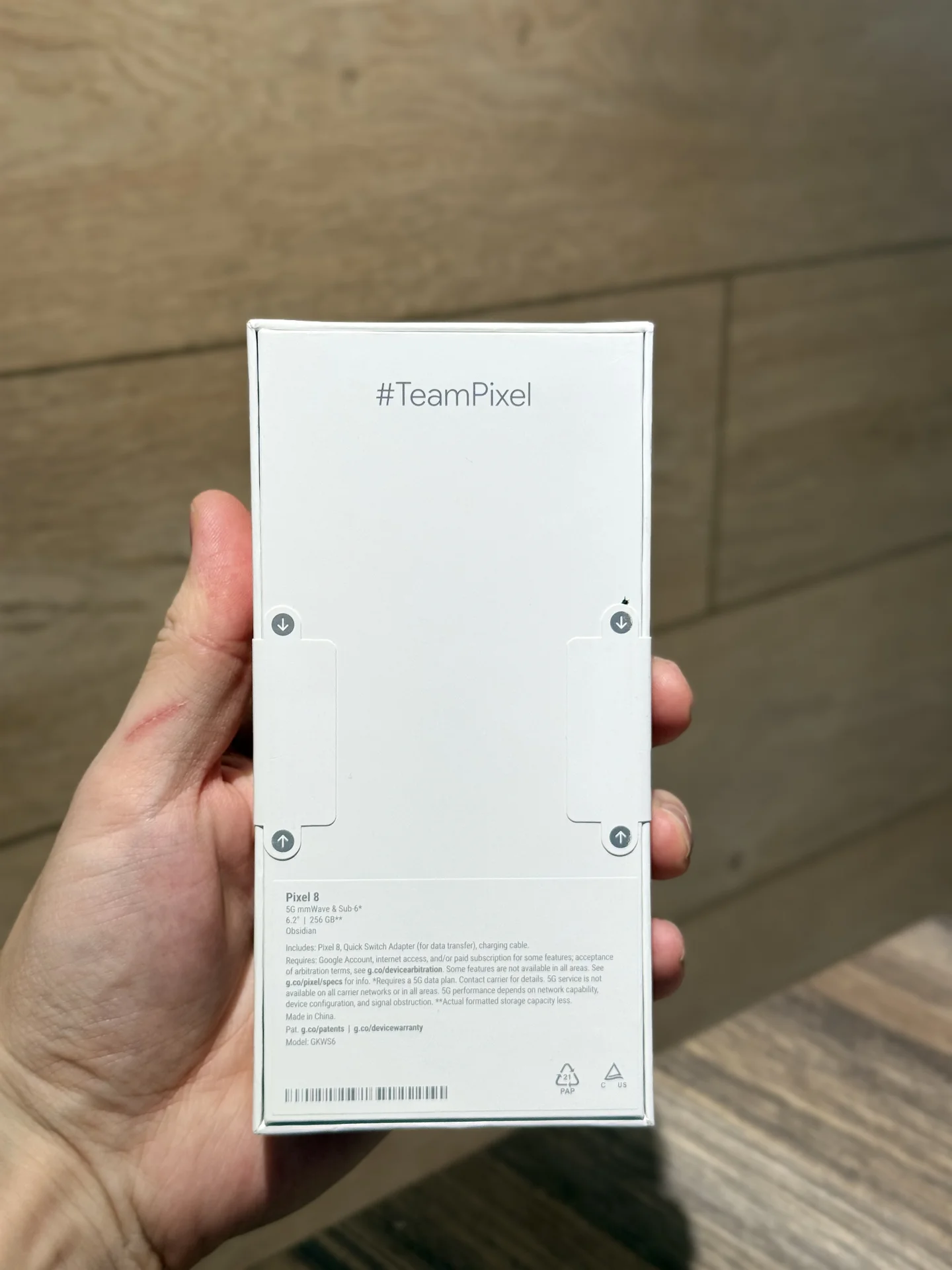 Goggle Pixel 8 (256Gb) Obsidian - миниатюра 2