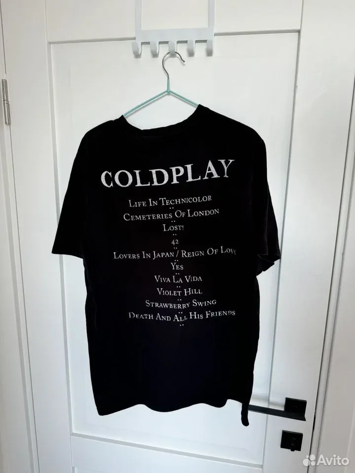 Футболка ColdPlay мерч - миниатюра 2