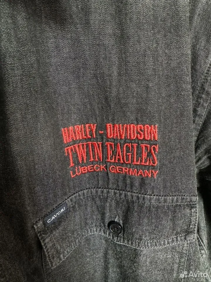 Рубашка Harley Davidson Vintage - миниатюра 4
