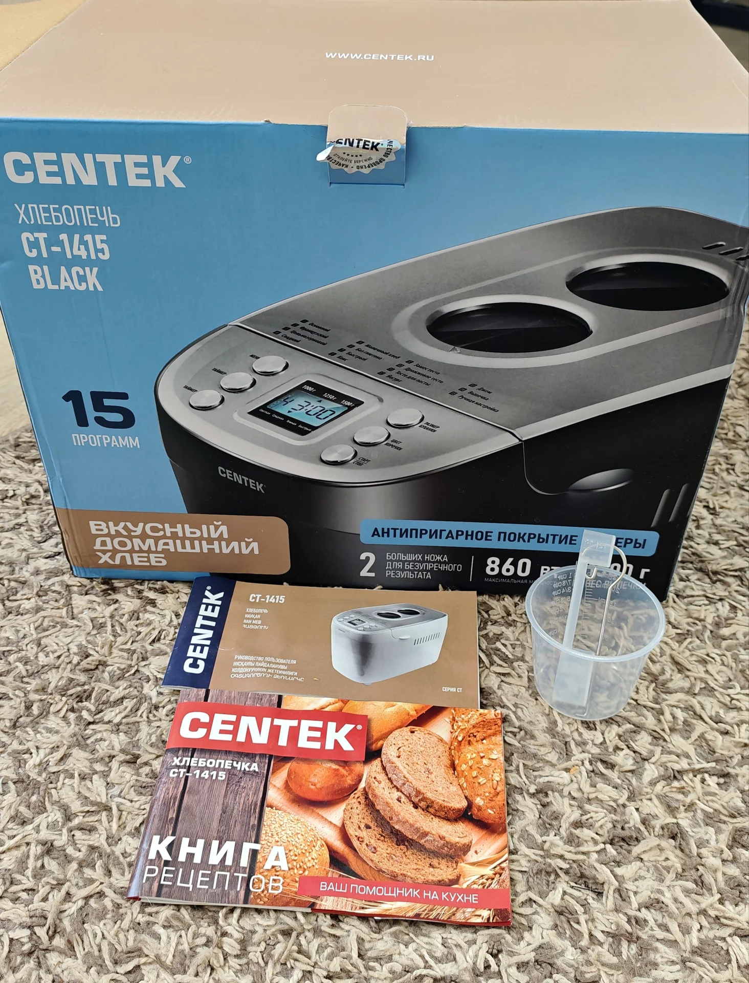 Хлебопечка Centek - миниатюра 3