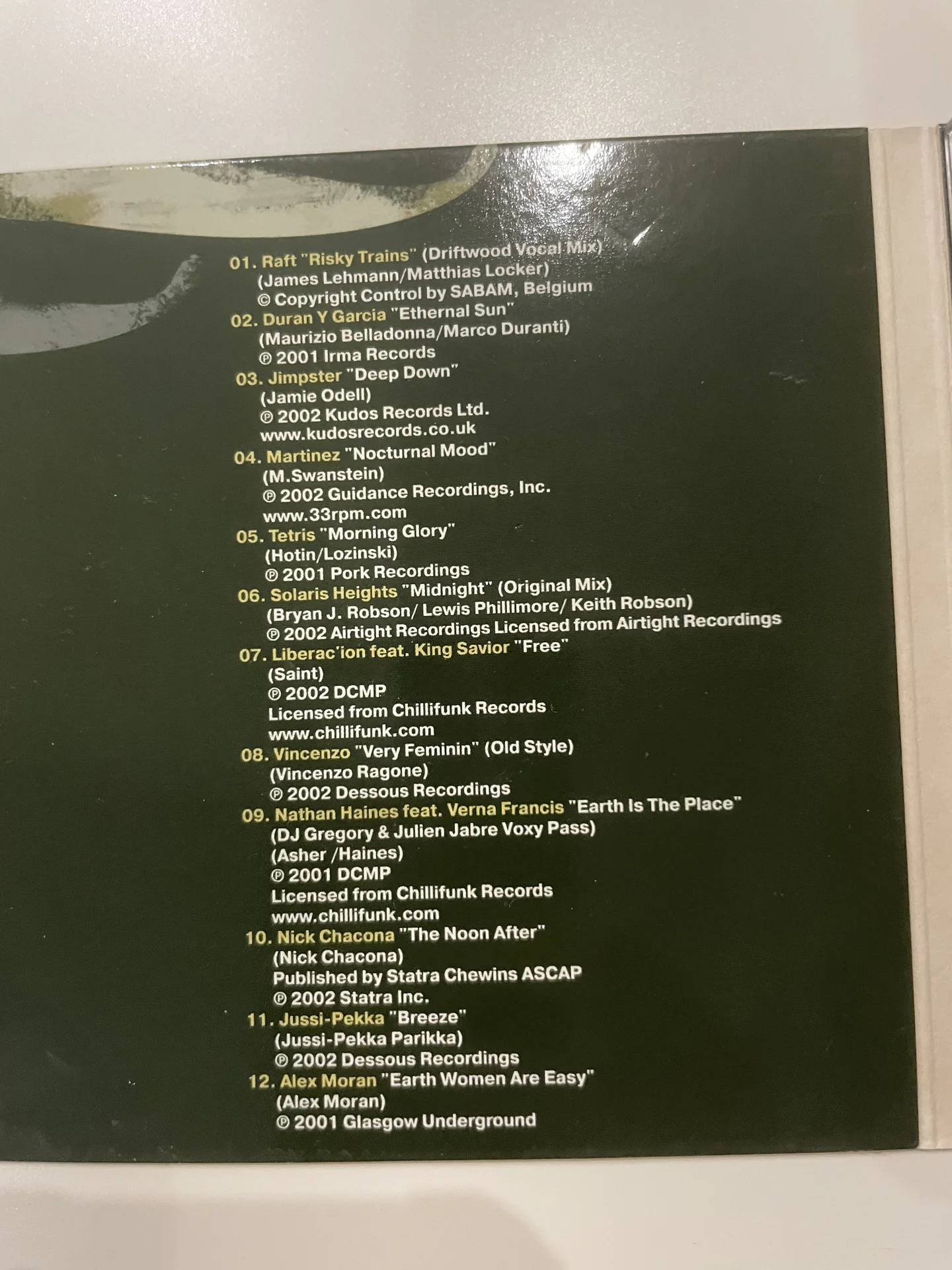 Cd Dj Berg Москва Berlin - миниатюра 2