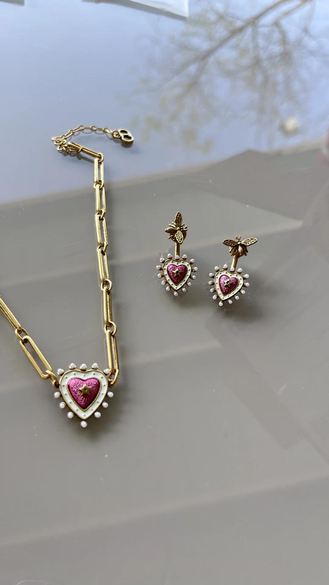 Подвеска и серьги Dior - миниатюра 3