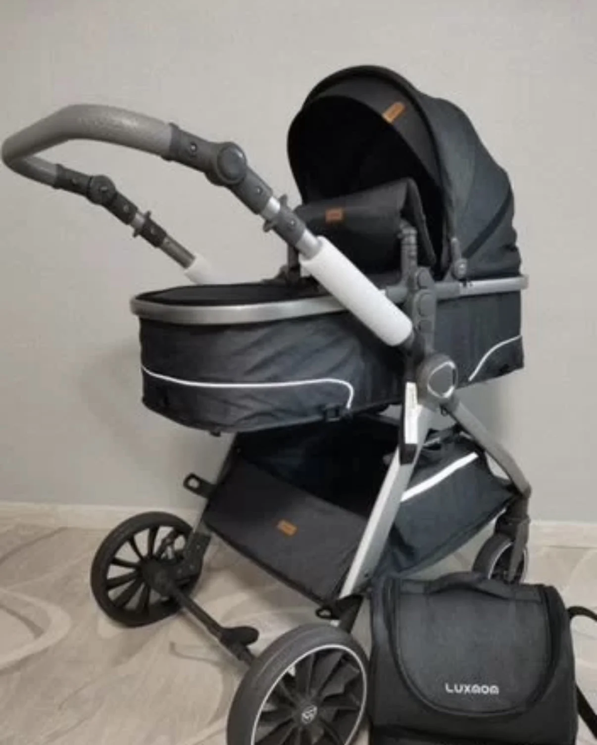 Коляска luxmom 3 в 1 - миниатюра 3