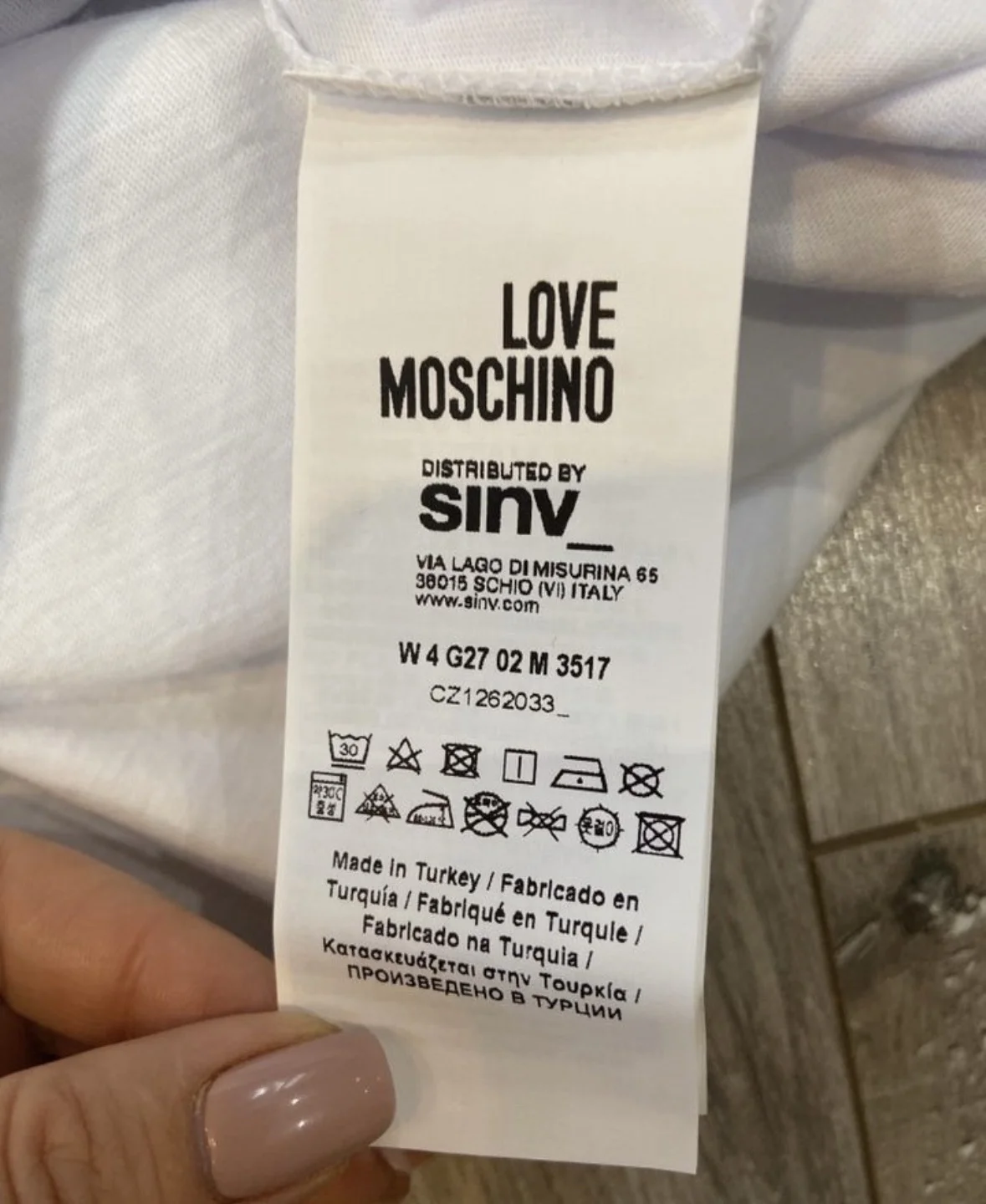 Майка оригинал Love Moschino - миниатюра 5