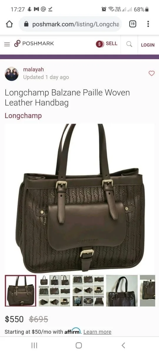 Сумка Longchamp оригинал - миниатюра 7