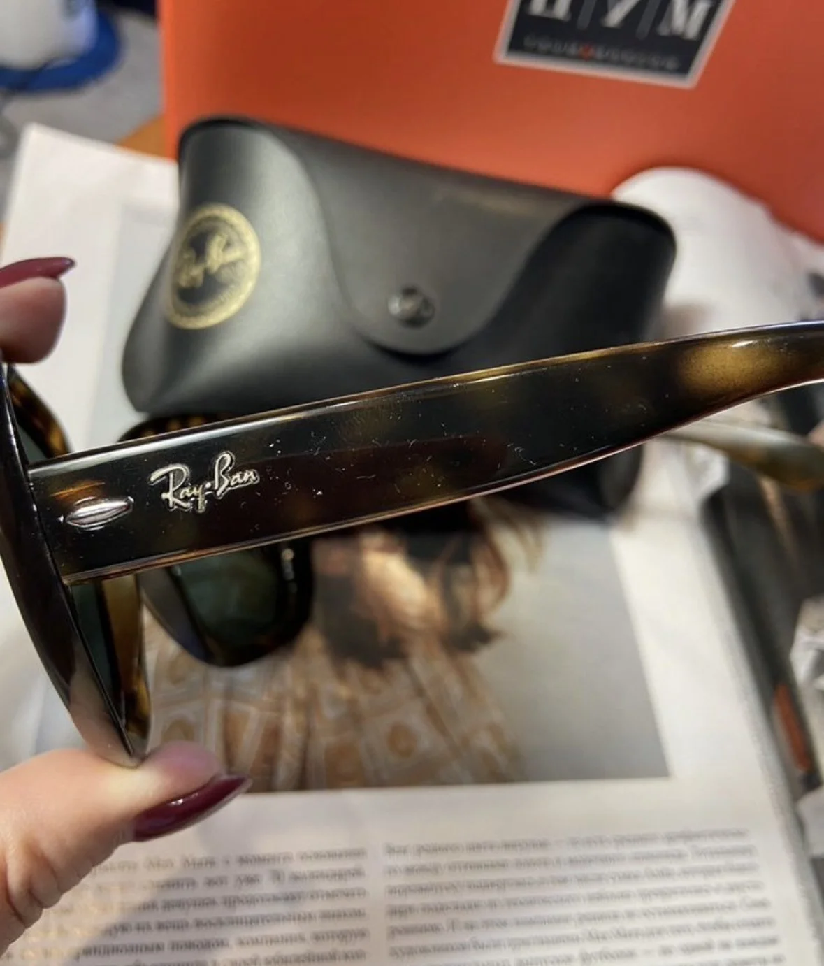 Солнцезащитные очки Ray Ban - миниатюра 6