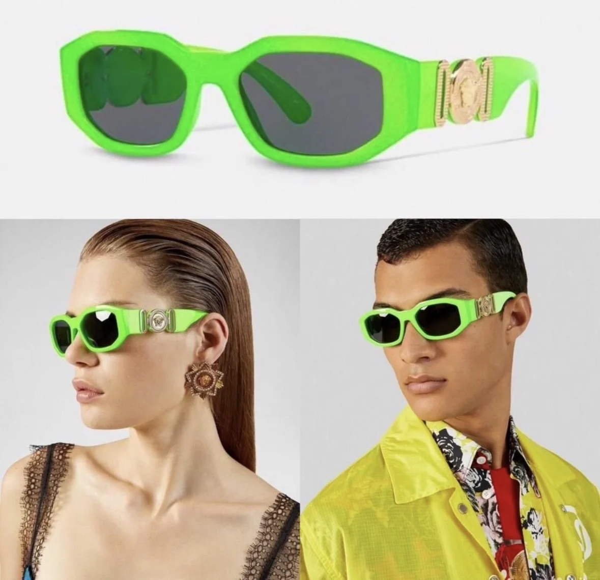 Солнцезащитные очки оригинал Versace - миниатюра 9