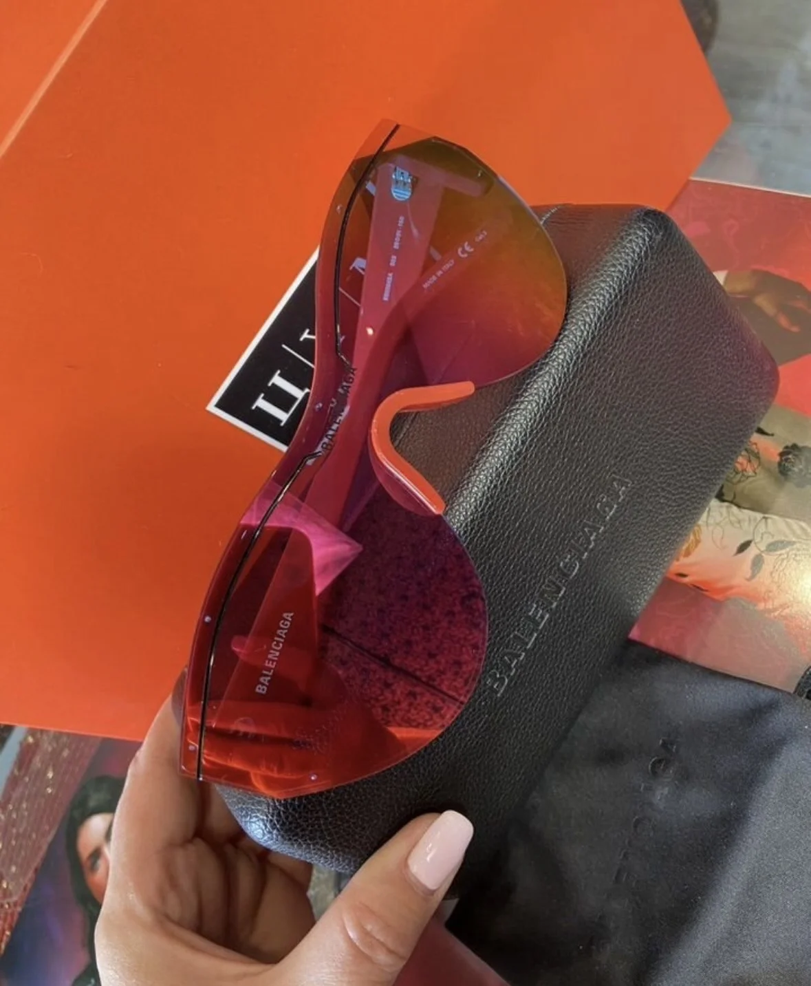 Солнцезащитные очки оригинал BALENCIAGA - миниатюра 8
