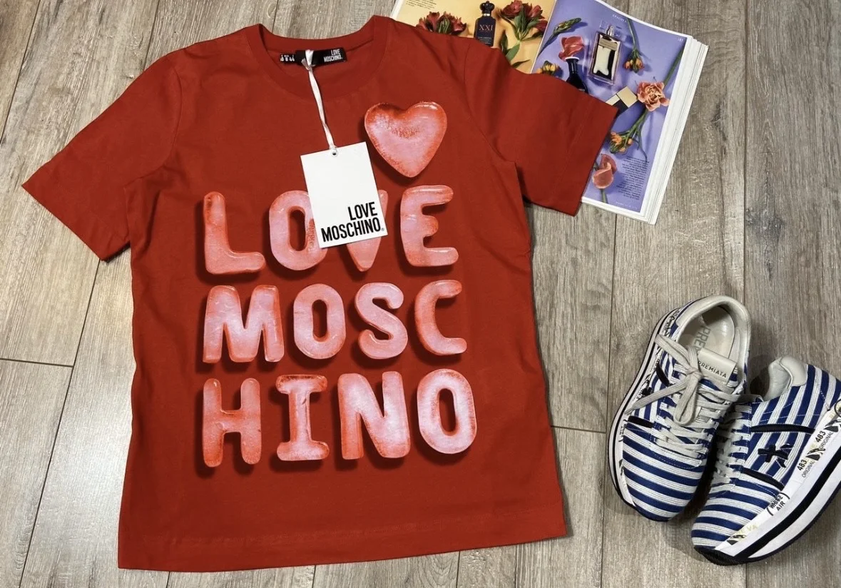 Футболка оригинал Moschino - миниатюра 2