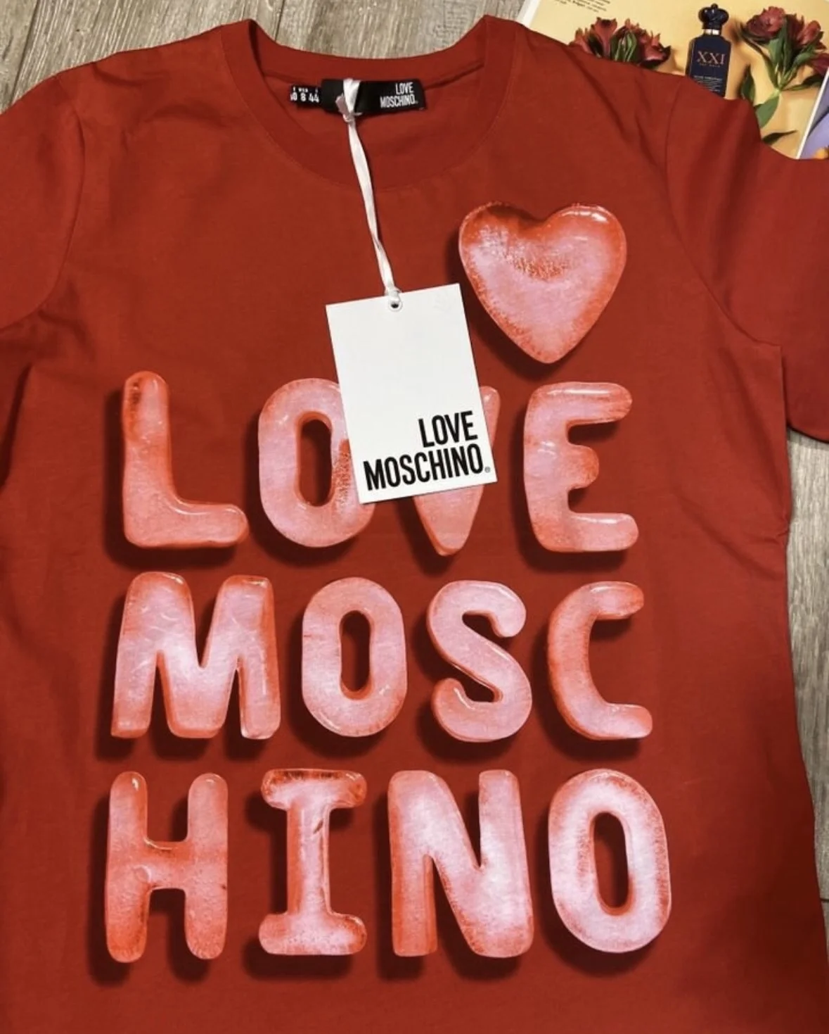 Футболка оригинал Moschino - миниатюра 3