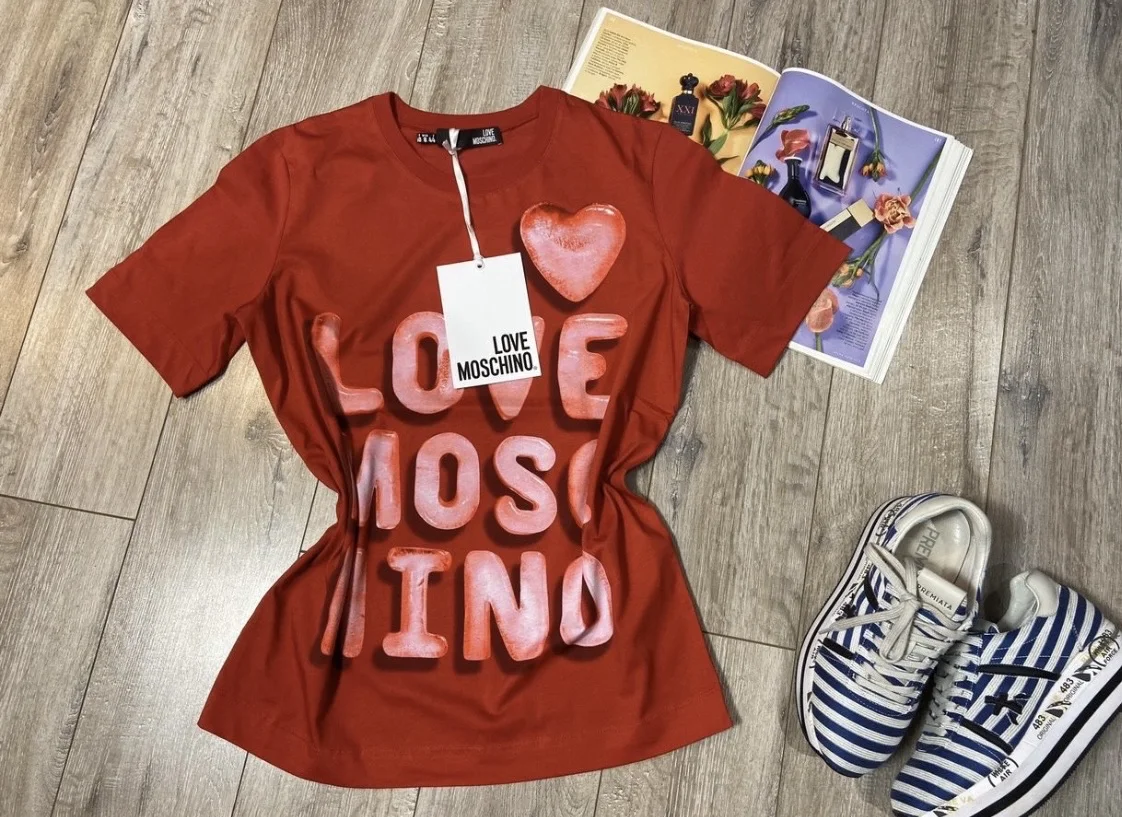 Футболка оригинал Moschino - миниатюра 4