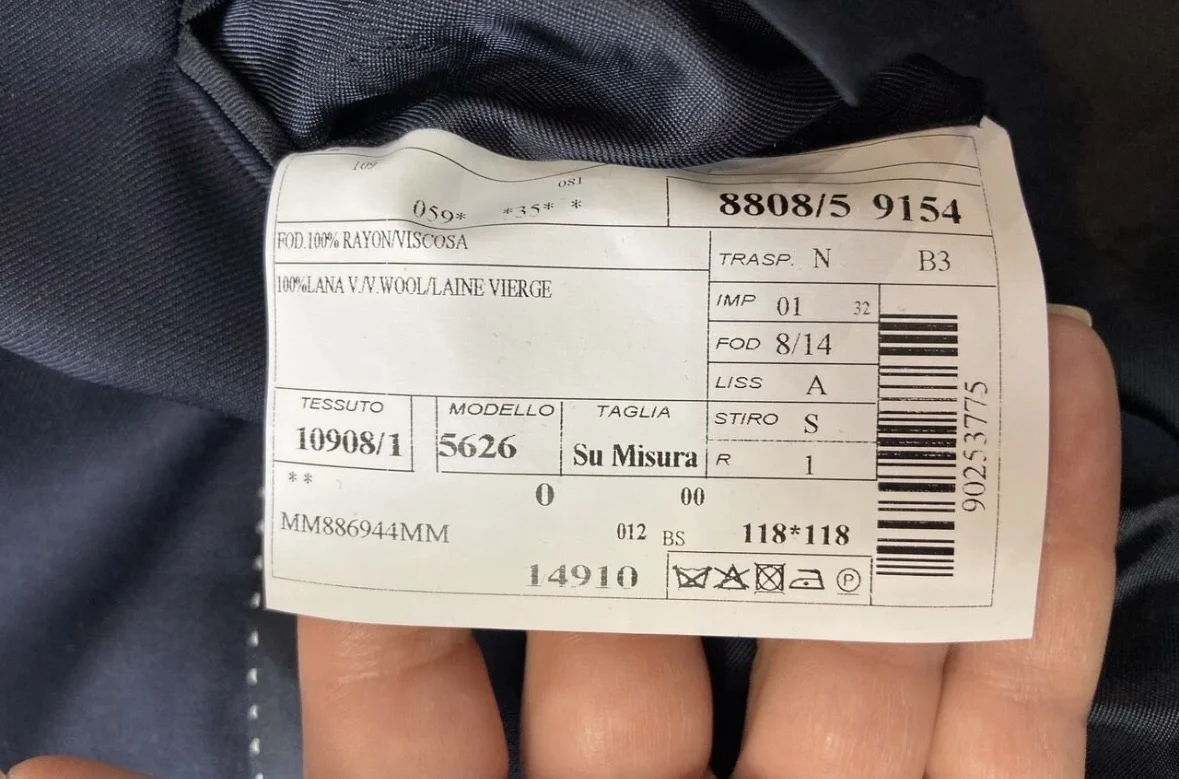 Пиджак оригинал Ermenegildo Zegna - миниатюра 8