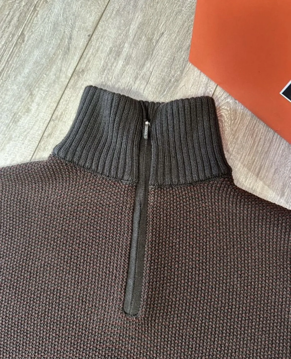 Свитер джемпер оригинал Ermenegildo Zegna - миниатюра 2