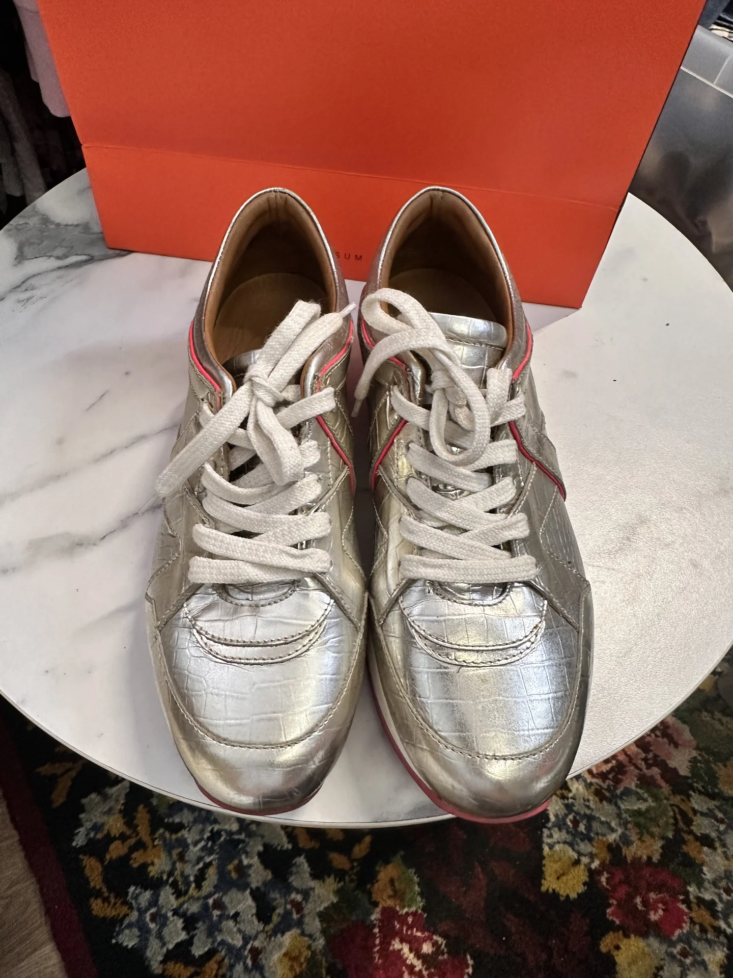 Кроссовки оригинал Jimmy Choo - миниатюра 2
