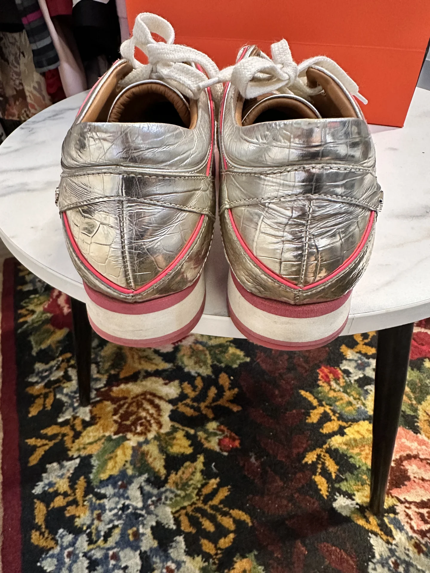 Кроссовки оригинал Jimmy Choo - миниатюра 3