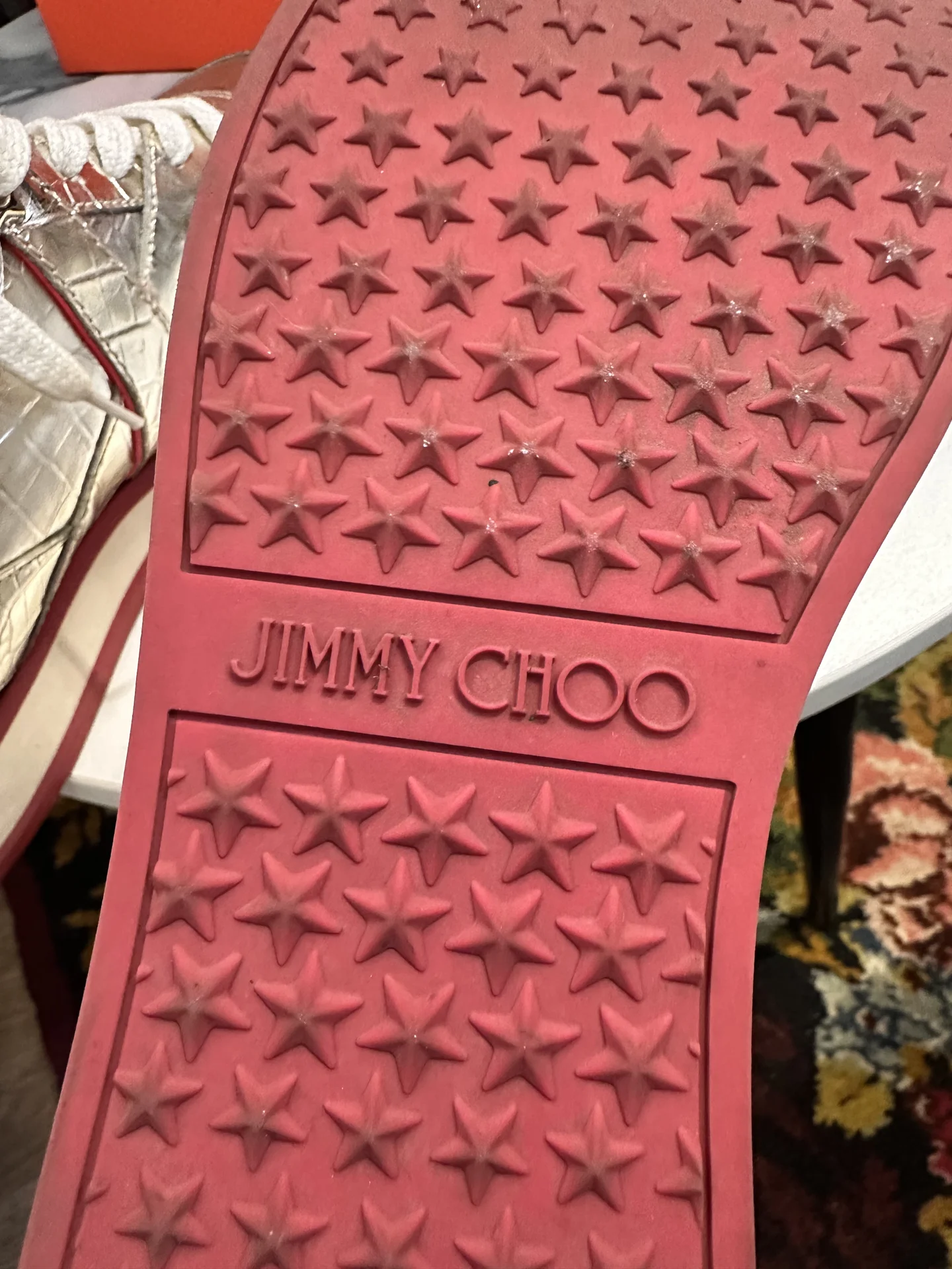 Кроссовки оригинал Jimmy Choo - миниатюра 6