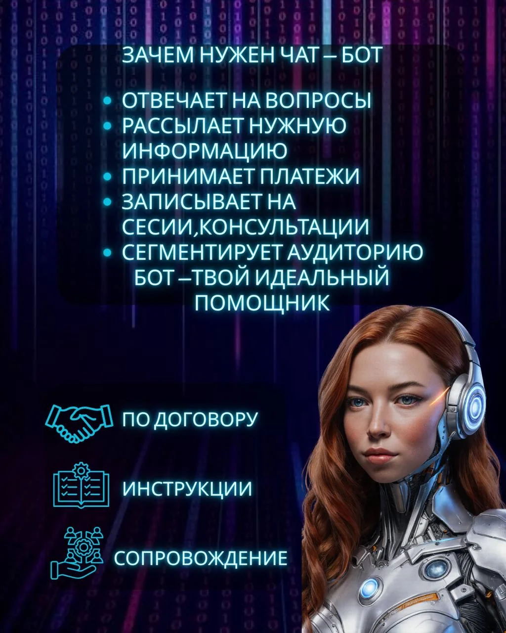 Чат боты,Мини Апп,Чат боты с ИИ - миниатюра 3