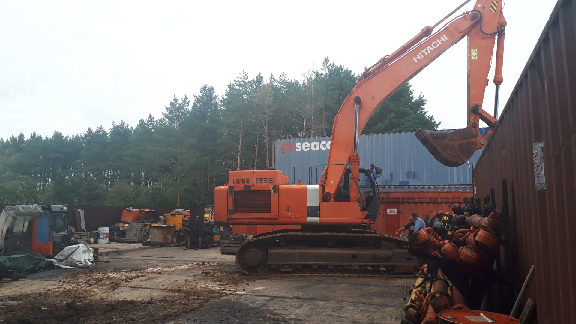 Редуктор хода Hitachi zx 470-5G 9298565 - миниатюра 2