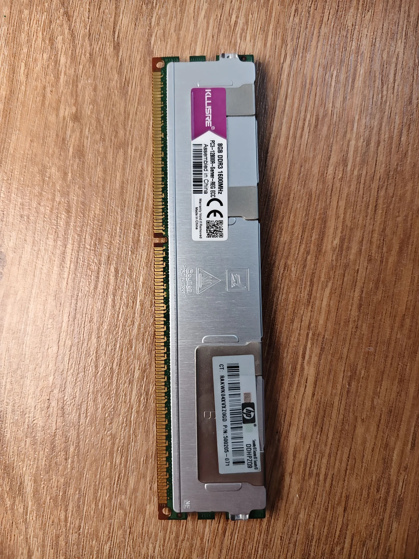 ОЗУ DDR 3 1600MHz REG ECC - миниатюра 2