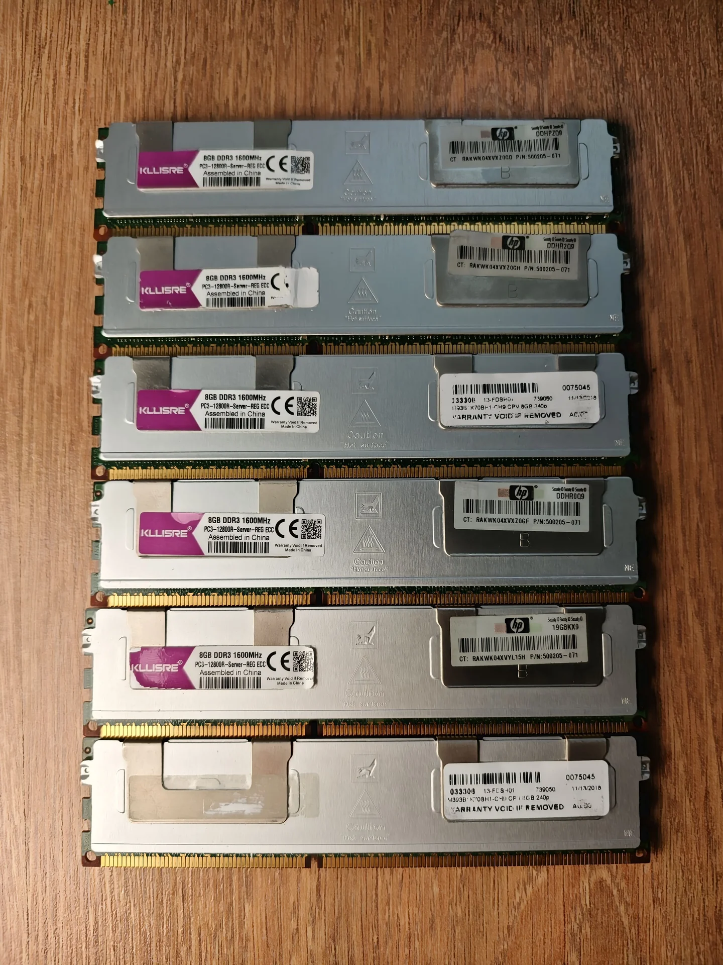 ОЗУ DDR 3 1600MHz REG ECC - миниатюра 3