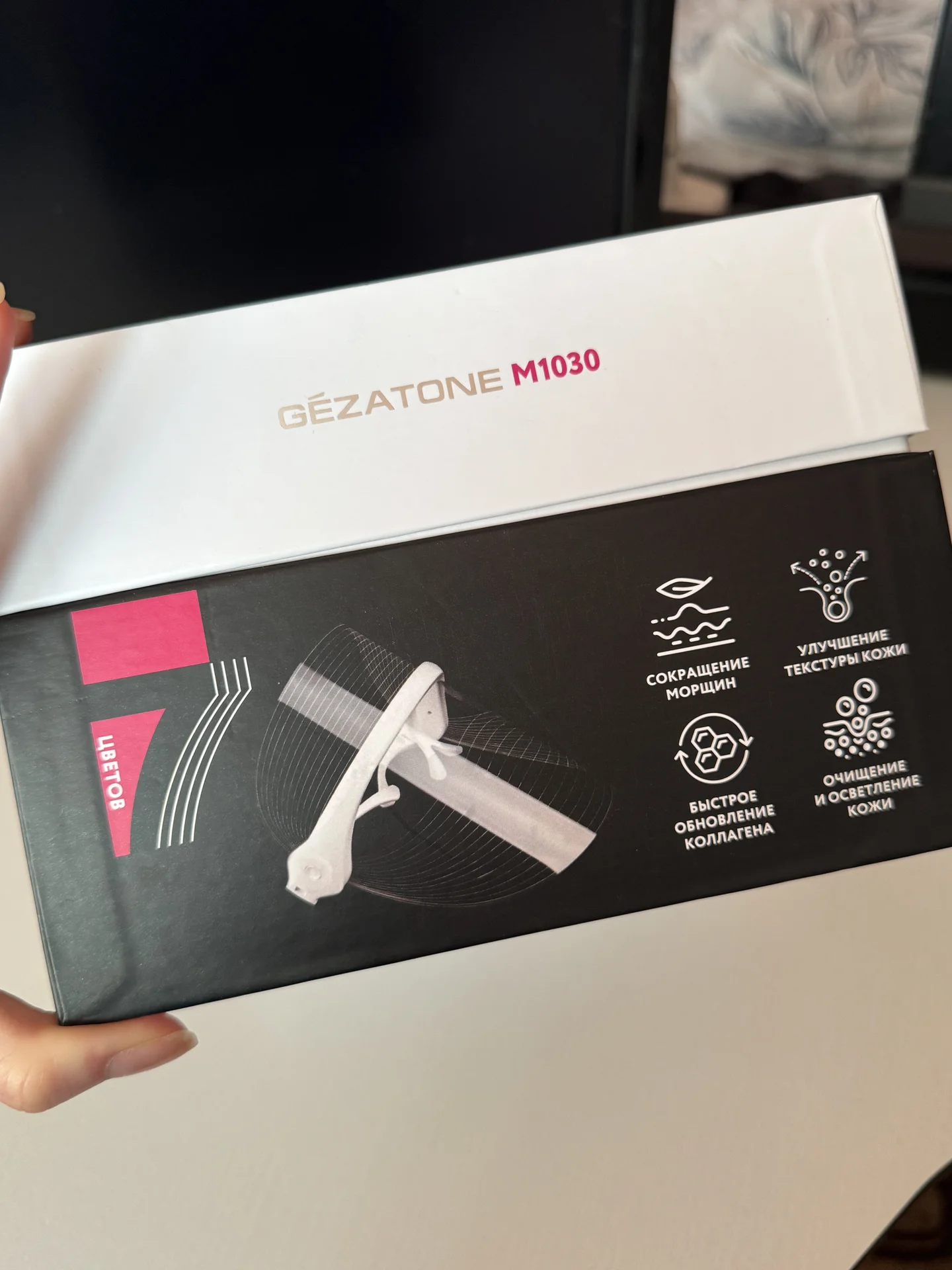 Светодиодная Led маска gezatone - миниатюра 5
