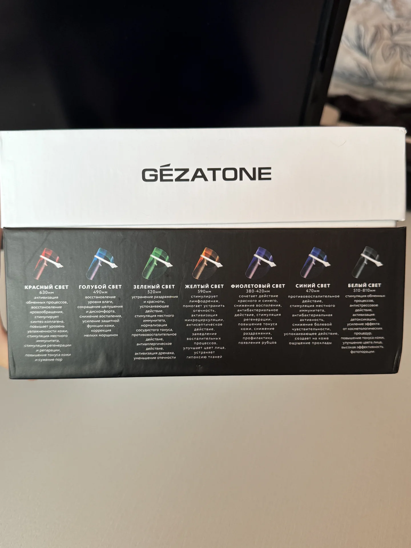 Светодиодная Led маска gezatone - миниатюра 6