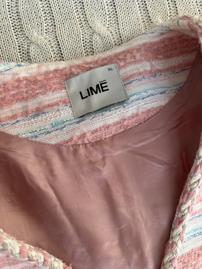 Жилет оверсайз из твида Lime, XL - миниатюра 9