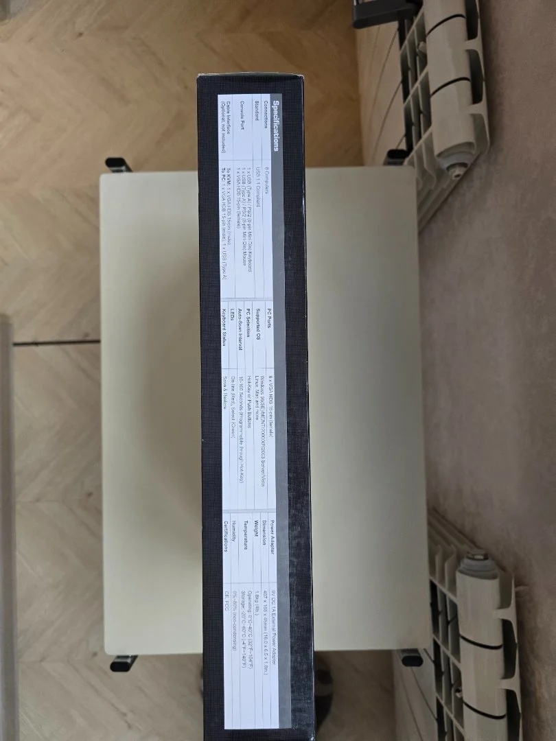 Переключатель KVM trendnet TK-80 + 3 KVM кабеля - миниатюра 3