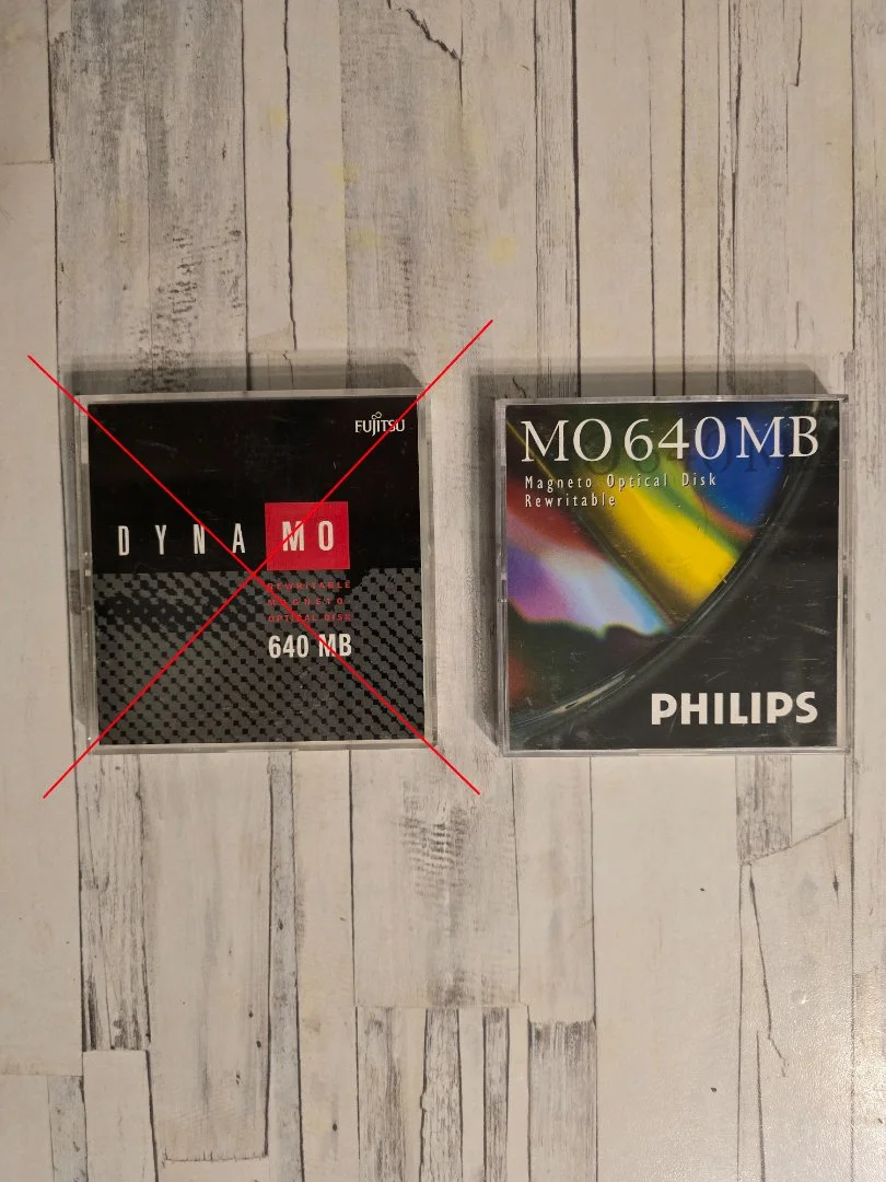 Магнитооптический диск 640 MB - изображение 1