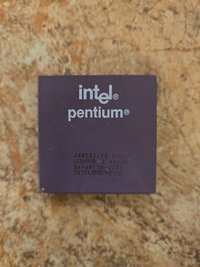 Процессор intel Pentium (120 MHz) - изображение 1