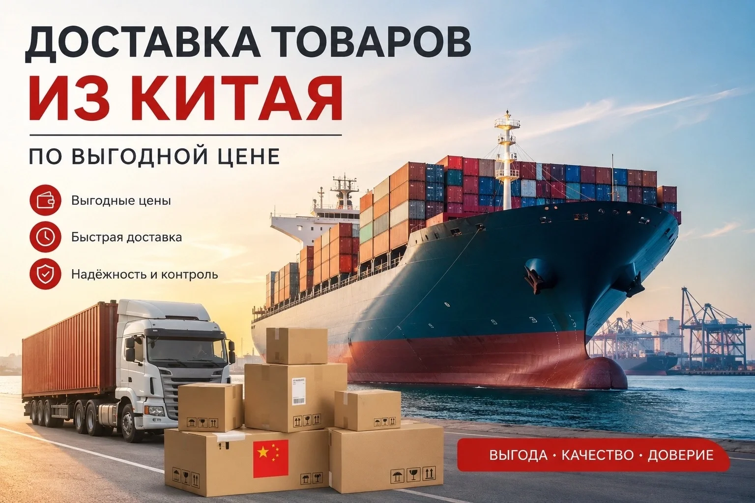 Закупка и доставка товаров и Китая под ключ - изображение 1