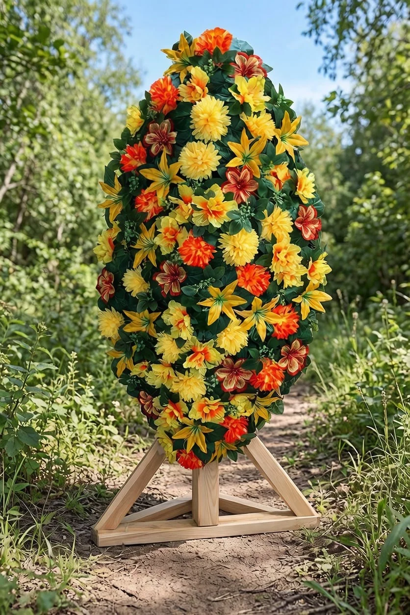 Ритуальный венок Огненный - миниатюра 2