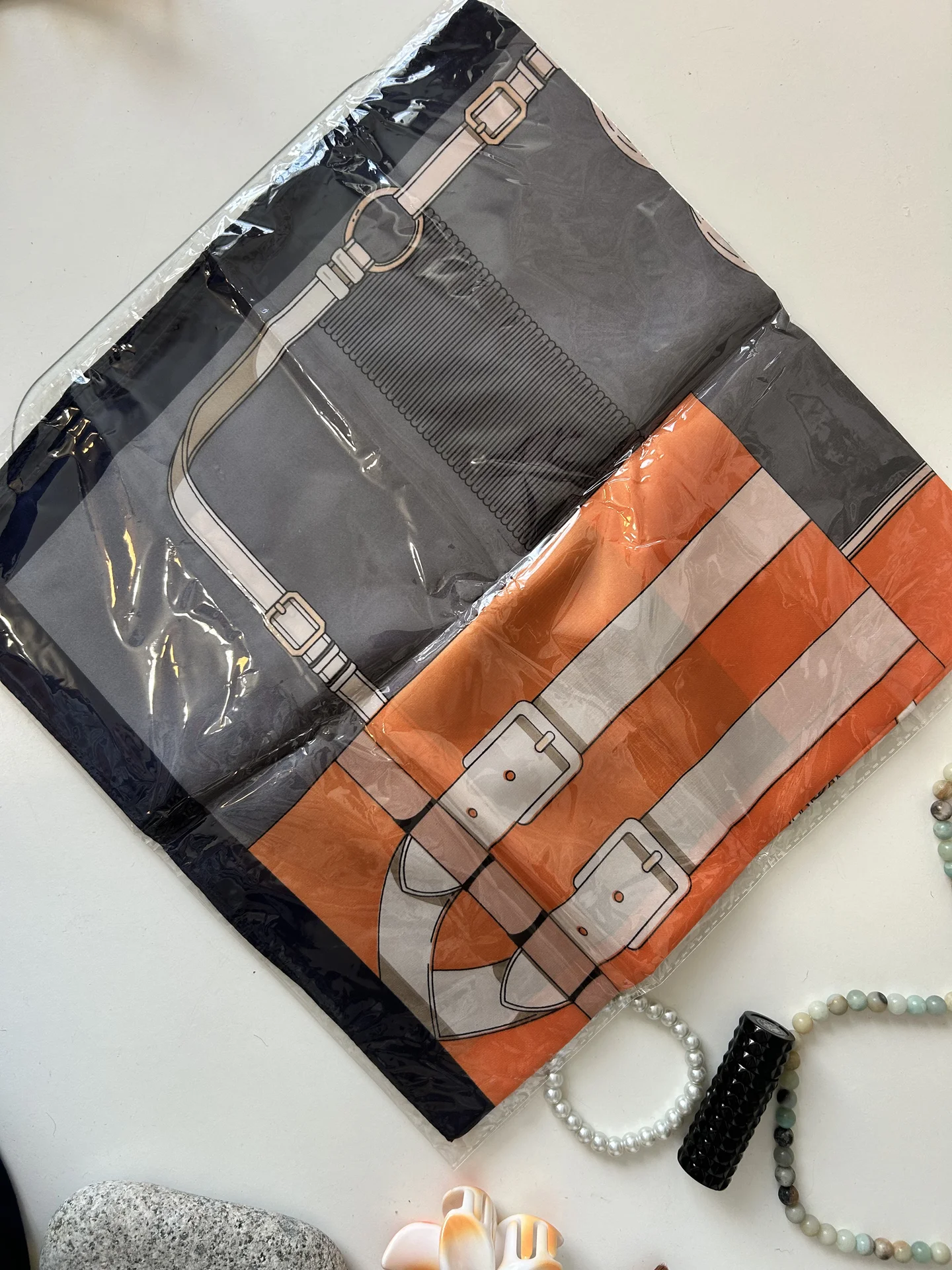 Шейный платок в стиле Hermes - миниатюра 2