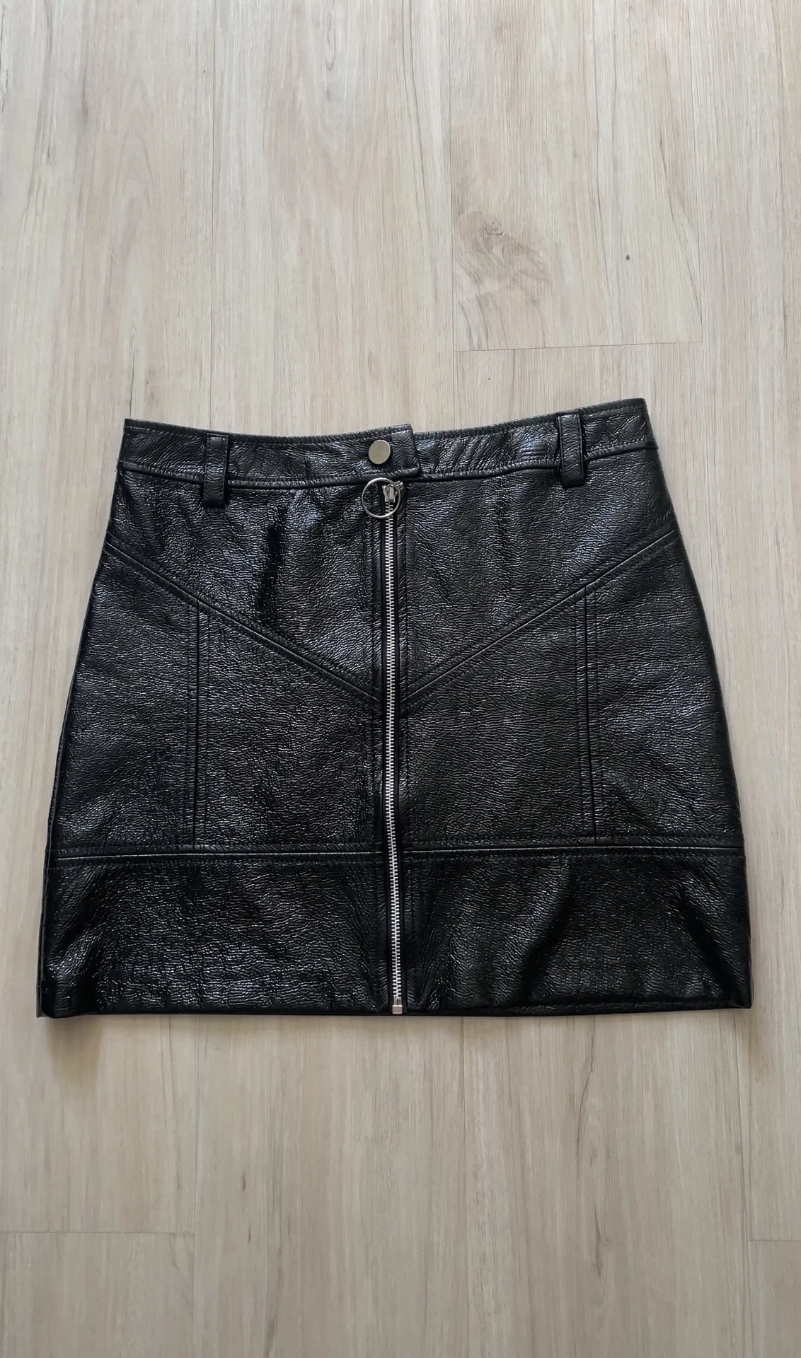 Лаковая юбка River Island - изображение 1