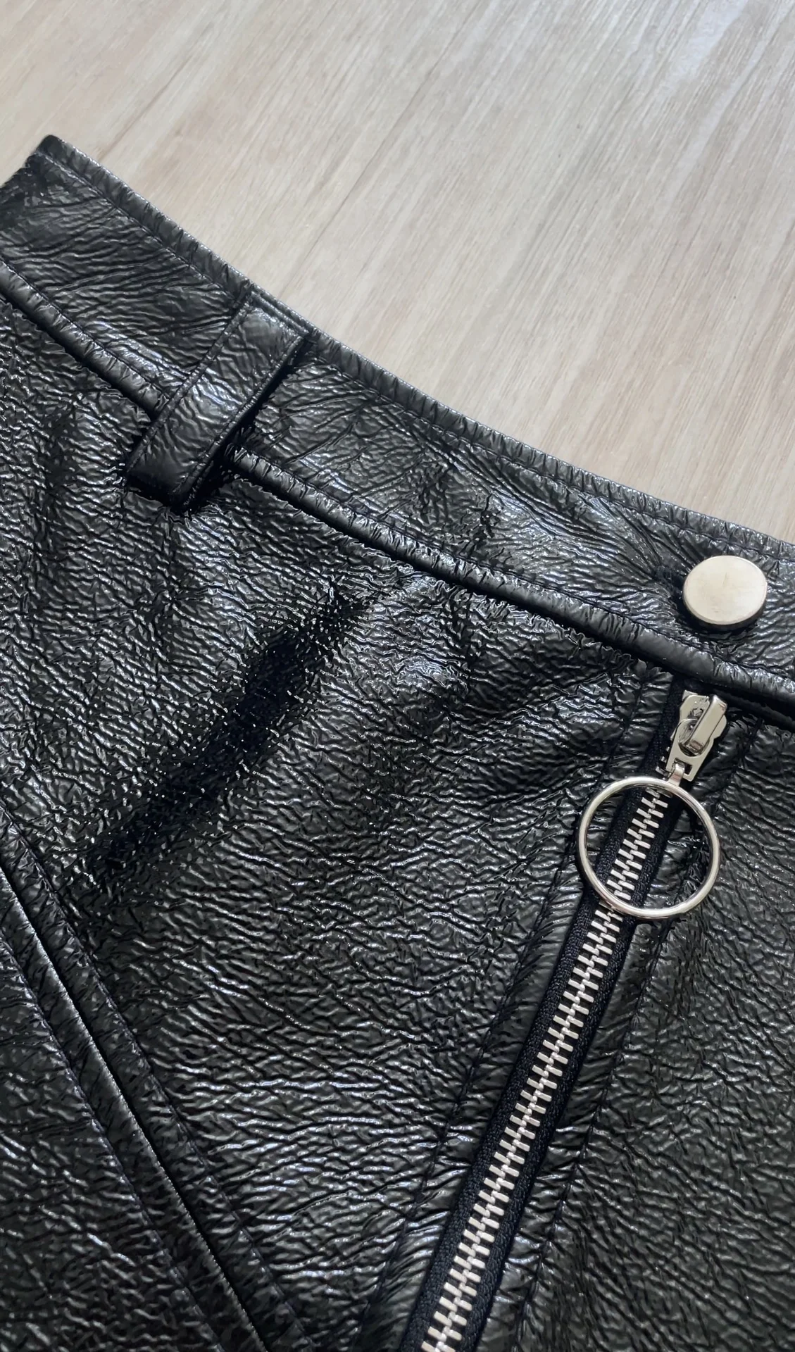 Лаковая юбка River Island - миниатюра 2