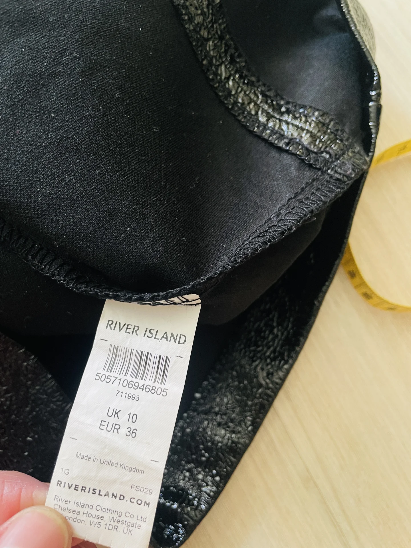 Лаковая юбка River Island - миниатюра 8