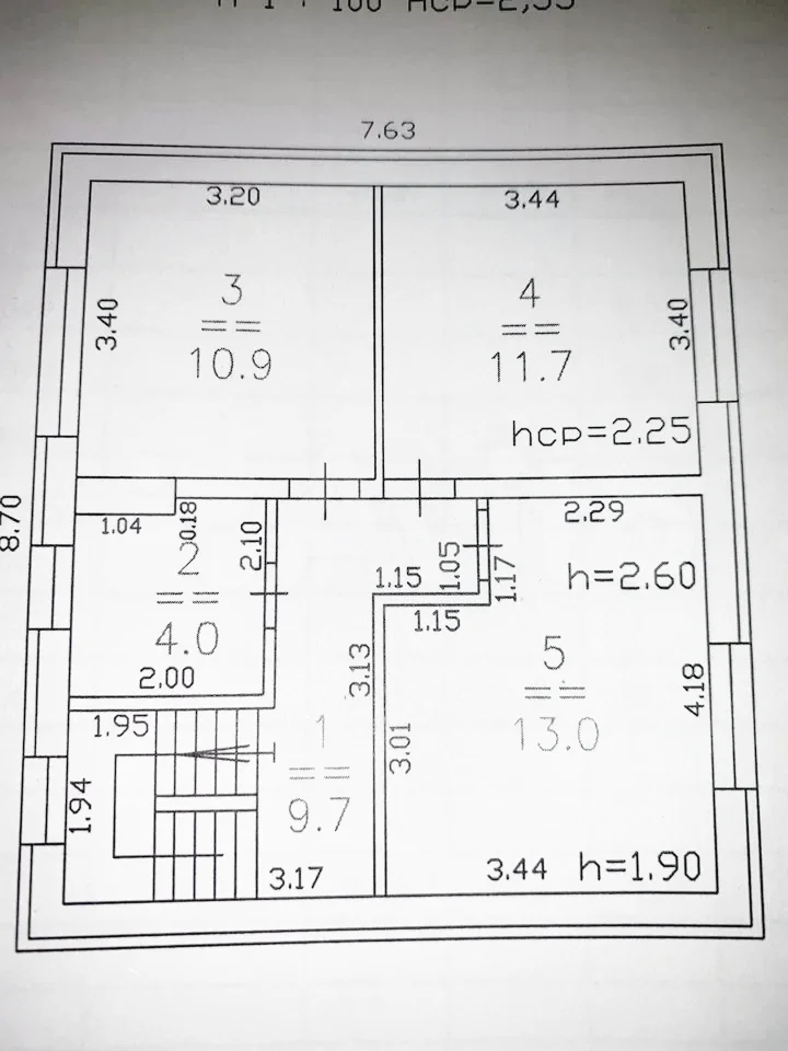 2-этажный коттедж, 108 м² на участке 4 сот. - миниатюра 10