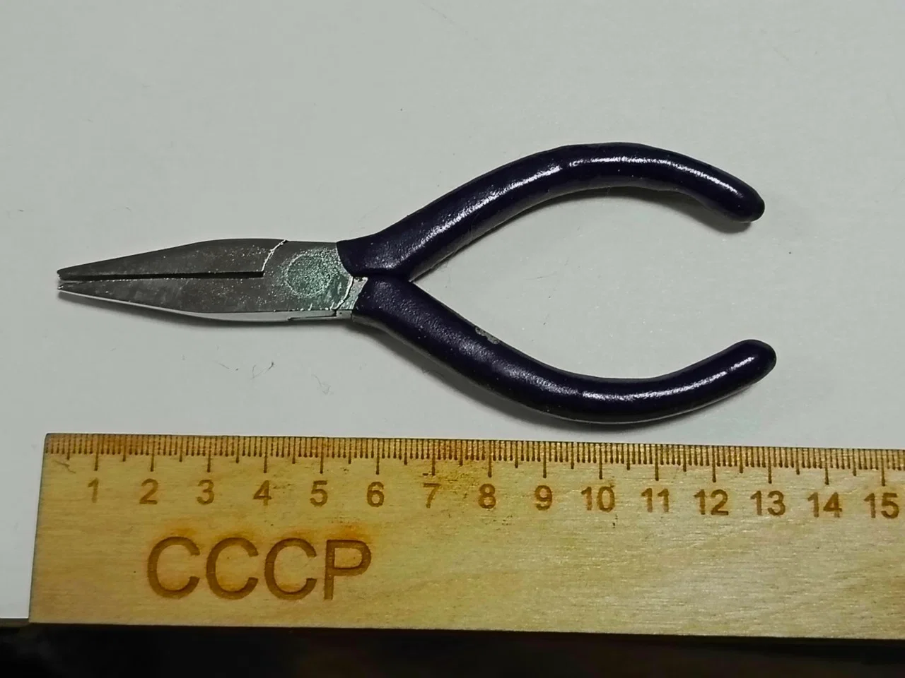 Плоскогубцы 125 мм, СССР, новые - миниатюра 2