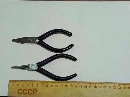 Круглогубцы 135 мм, плоскогубцы 125 мм, СССР, новые - миниатюра 4