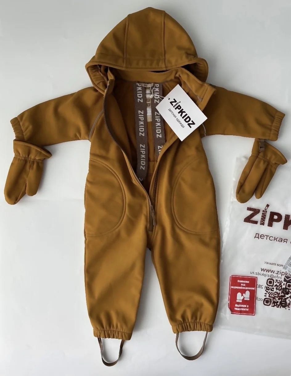 Новый комбинезон Softshell “ZipkidZ” 80 - изображение 1