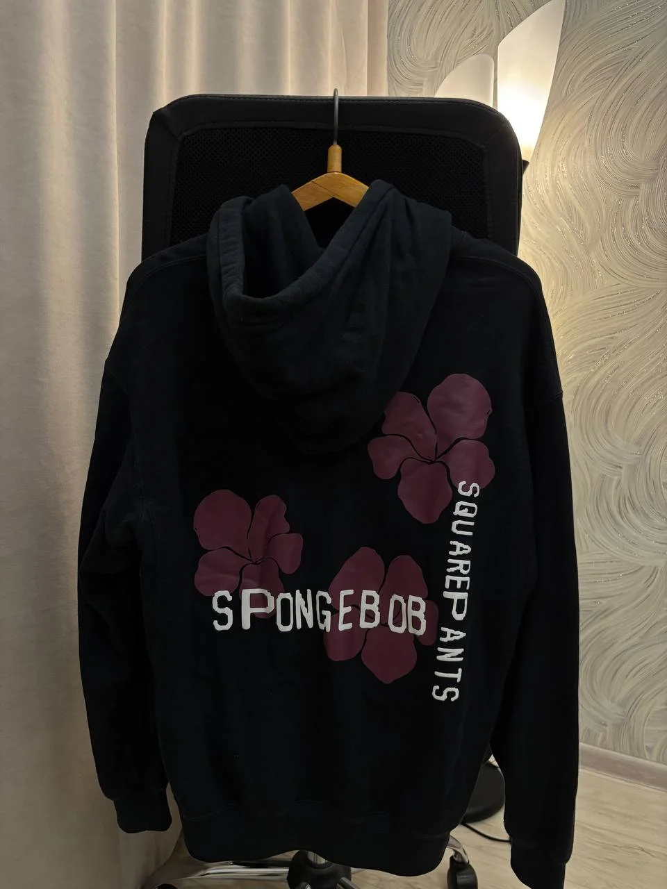 Худи uniqlo x cpfm x SpongeBob 'Black' оригинал - миниатюра 2