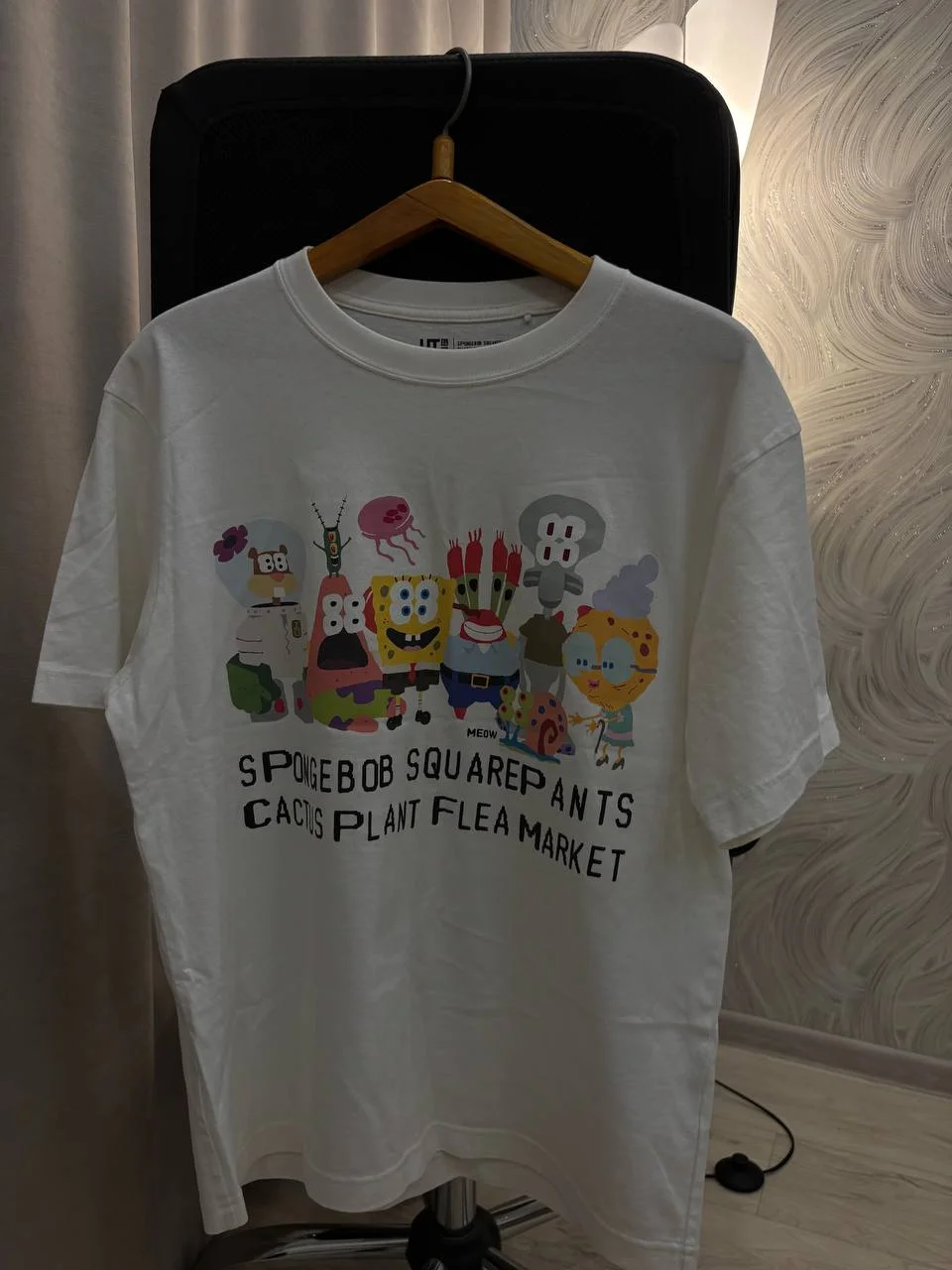 Футболка uniqlo x cpfm x spongebob оригинал - изображение 1